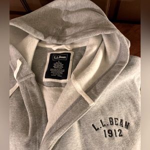 LL Bean Womens full length bathrobe.